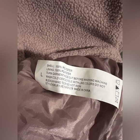 Stoosh Cozy Tan Teddy Coat - Picture 3 of 4